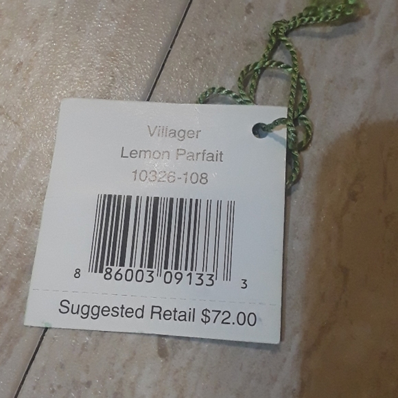 Vera Bradley Lemon Parfait Shoulder Bag - Picture 5 of 5